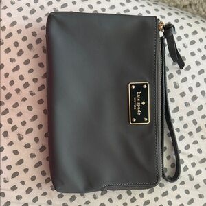 Kate Spade Charcoal Wristlet